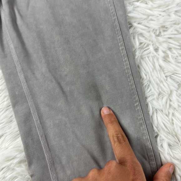 Lululemon Wunder Under Crop 23" *Ribbed Washed French Clay - Picture 2 of 5